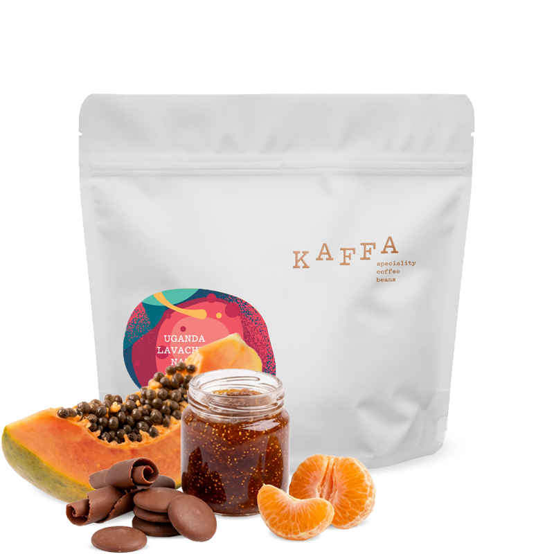Specialty coffee Kaffa Uganda LAVACHERRY