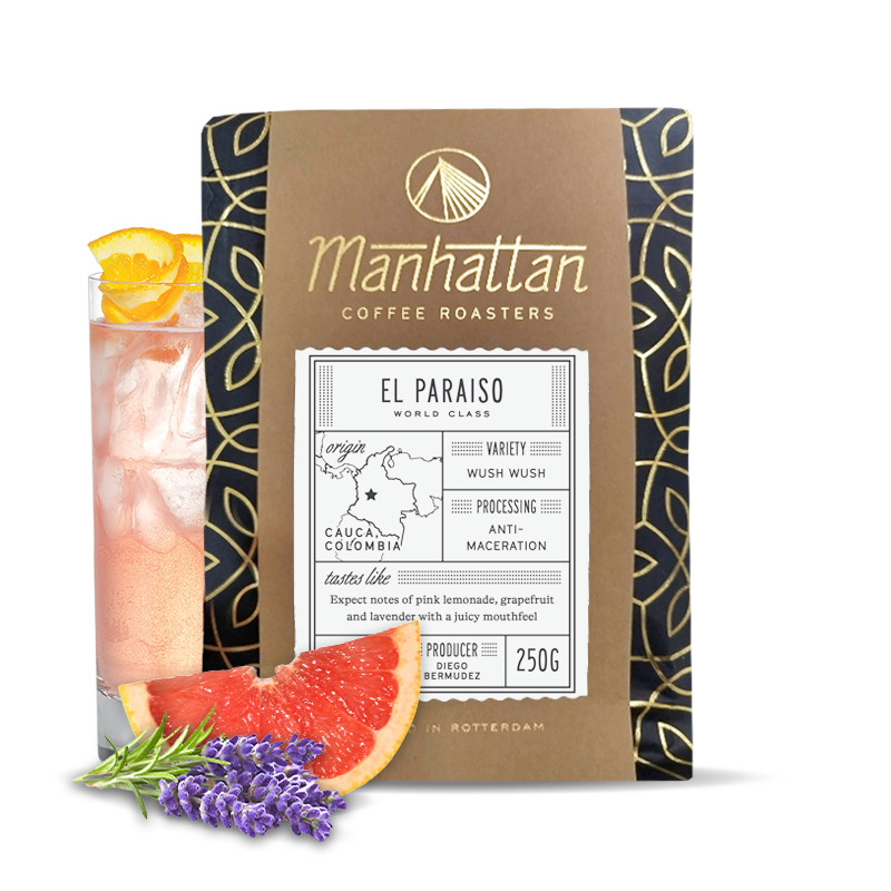 Specialty coffee Manhattan Coffee Roasters Colombia EL PARAISO - wush wush