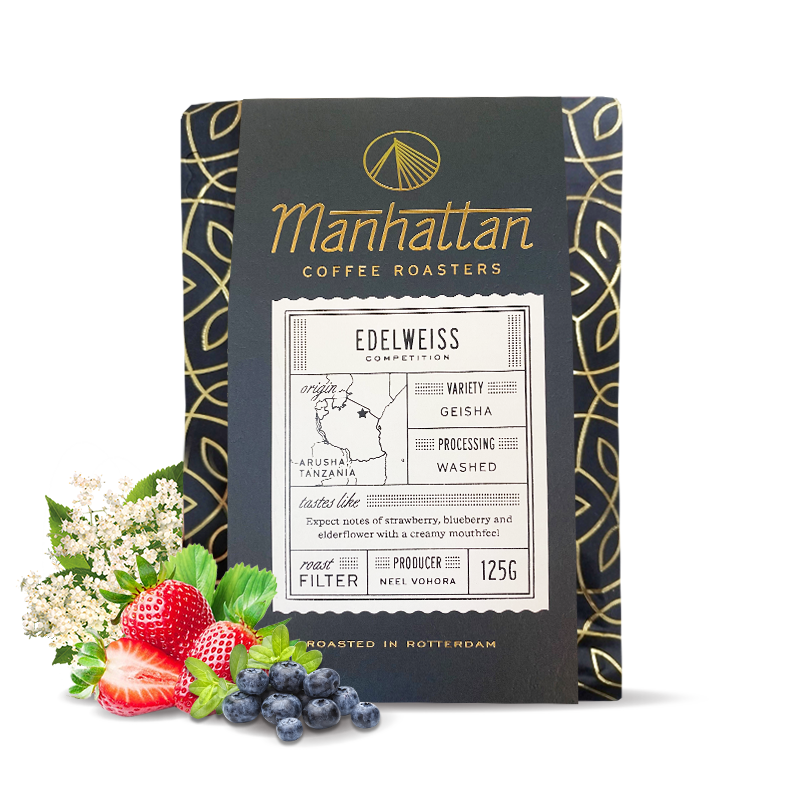 Specialty coffee Manhattan Coffee Roasters Tanzania EDELWEISS - geisha