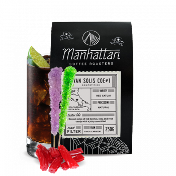 Costa Rica IVAN SOLIS - Winner of Cup of Excellence #1 - 125g - Manhattan Coffee Roasters