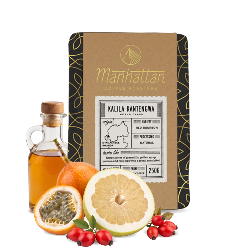 Specialty coffee Manhattan Coffee Roasters Rwanda KALILA KANTENGWA - 125g - Best of Rwanda Winner