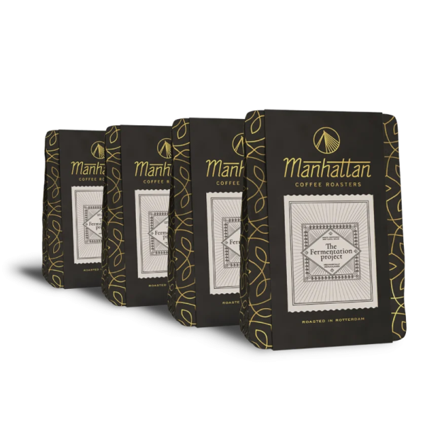 Specialty coffee Manhattan Coffee Roasters THE FERMENTATION PROJECT TASTING KIT - 4 x 50 g
