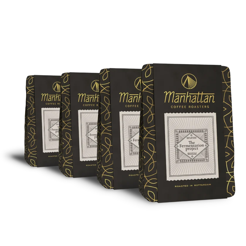 Specialty coffee Manhattan Coffee Roasters THE FERMENTATION PROJECT TASTING KIT - 4 x 50 g