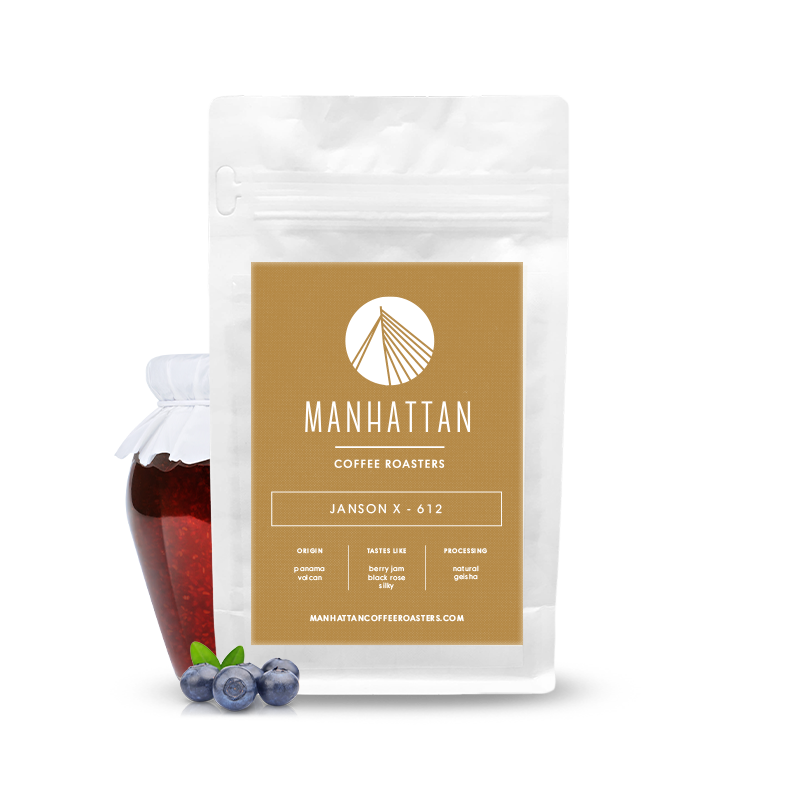 Specialty coffee Manhattan Coffee Roasters Panama JANSON X-612 - geisha