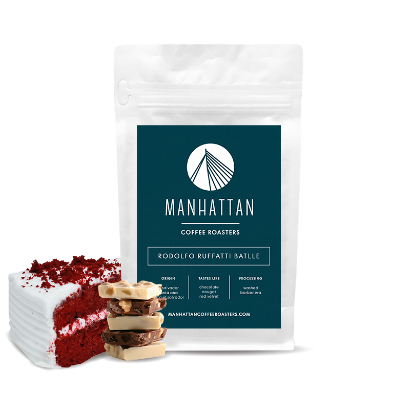 Specialty coffee Manhattan Coffee Roasters El Salvador RODOLFO RUFFATTI BATTLE - espresso