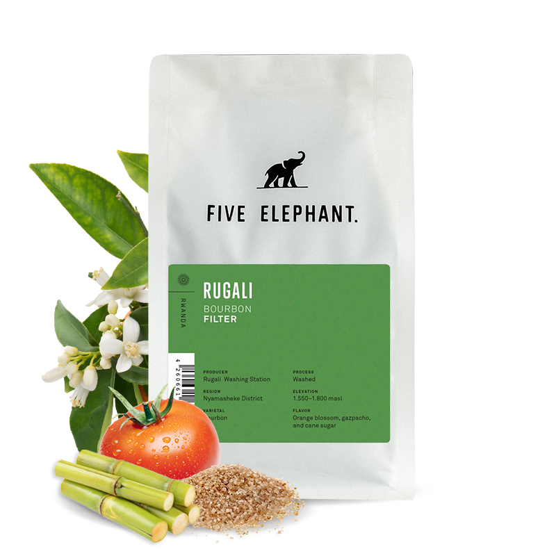 Specialty coffee Five Elephant Rwanda RUGALI