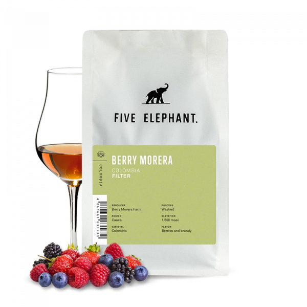 Specialty coffee Five Elephant Colombia BERRY MORERA