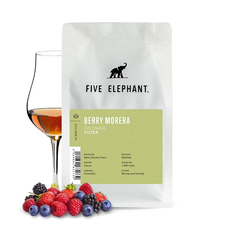 Specialty coffee Five Elephant Colombia BERRY MORERA