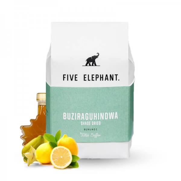 Specialty coffee Five Elephant Burundi BUZIRAGUHINDWA 