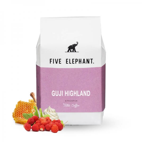 Specialty coffee Five Elephant Etiopie GUJI