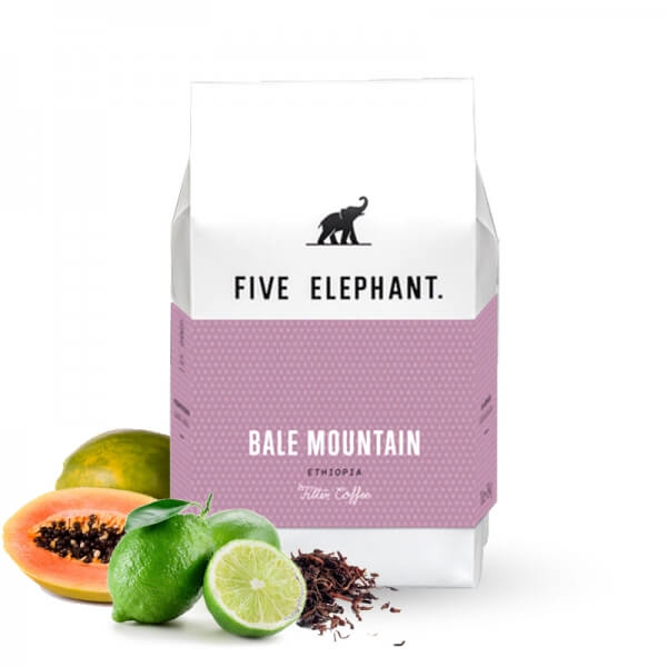 Specialty coffee Five Elephant Etiopie BALE MOUNTAIN