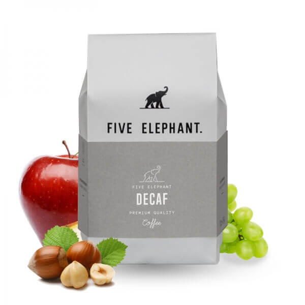 Specialty coffee Five Elephant Kolumbie CAUCA DECAF