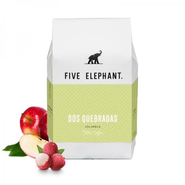 Specialty coffee Five Elephant Kolumbie DOS QUEBRADAS