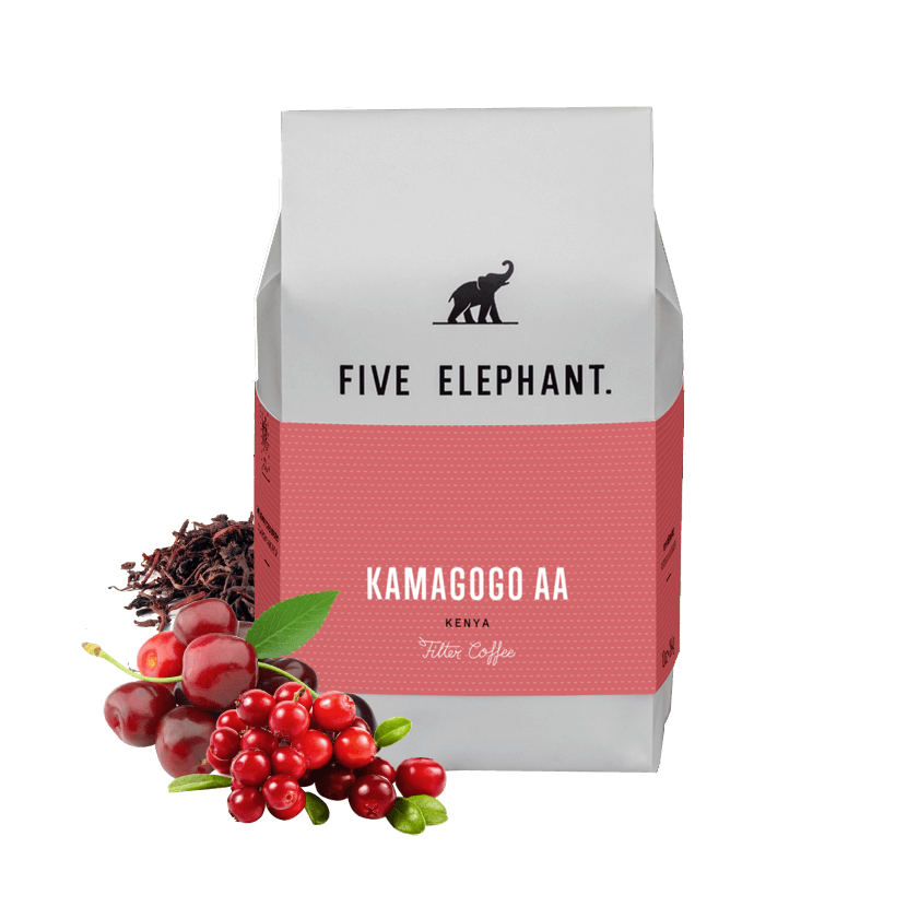 Specialty coffee Five Elephant Kenya KAMAGOGO AA 2020