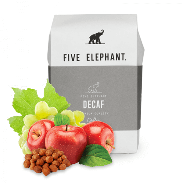 Specialty coffee Five Elephant Kolumbie CAUCA DECAF - bezkofeinová