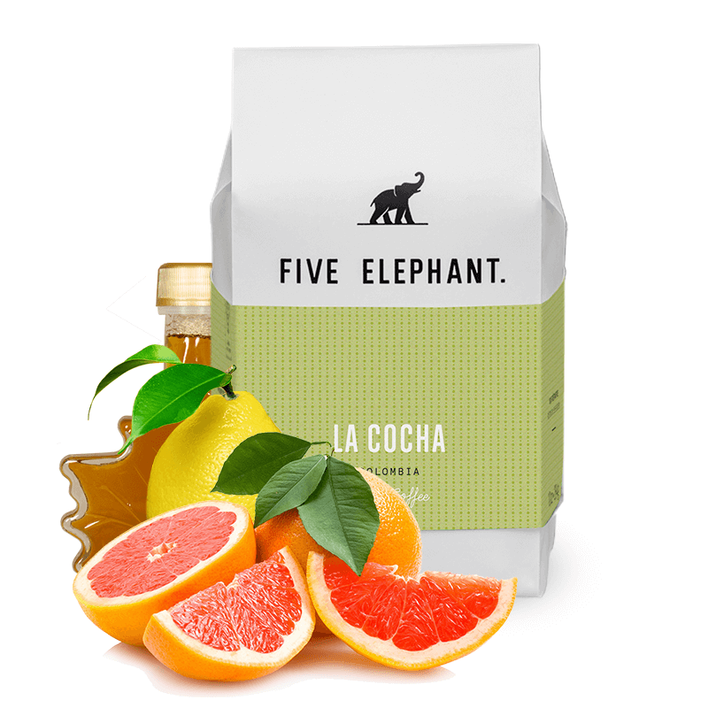 Specialty coffee Five Elephant Kolumbie LA COCHA