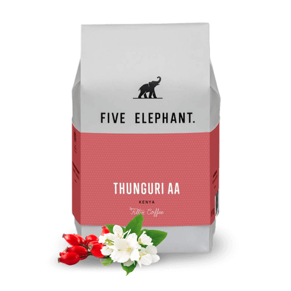 Specialty coffee Five Elephant KENYA Thunguri AA - Filter