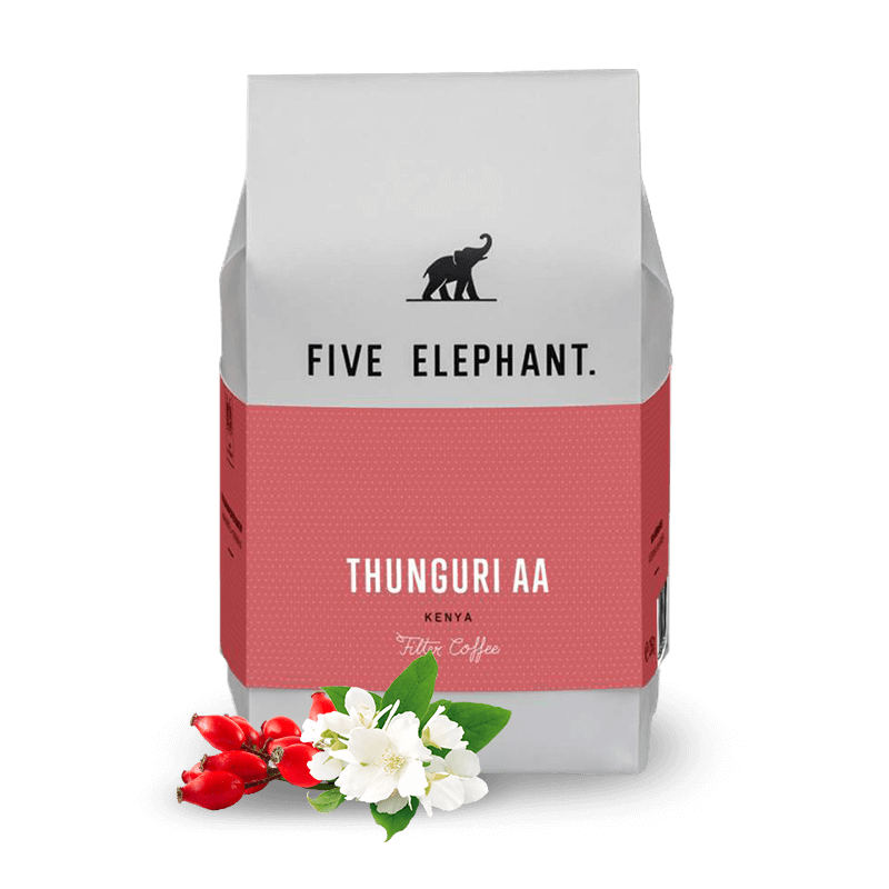 Specialty coffee Five Elephant KENYA Thunguri AA - Filter