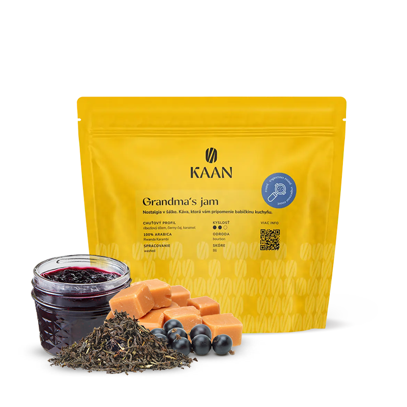 Specialty coffee Kaan  Rwanda GRANDMA’S JAM - espresso