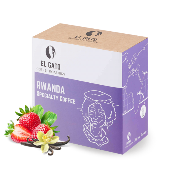 Specialty coffee El Gato Rwanda HUYE HILLS SIMBI