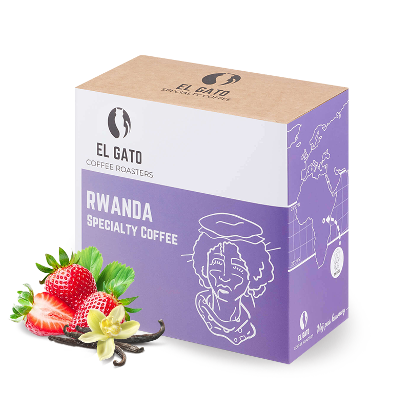 Specialty coffee El Gato Rwanda HUYE HILLS SIMBI