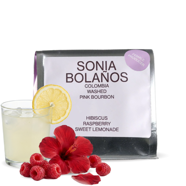 Specialty coffee Von&Vonnie Colombia SONIA BOLAÑOS - Pink Bourbon