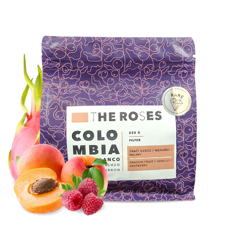 Specialty coffee The Roses Colombia MONTEBLANCO - rare edition