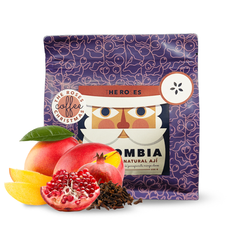 Specialty coffee The Roses Colombia LAS MARIAS AJÍ - Christmas rare edition
