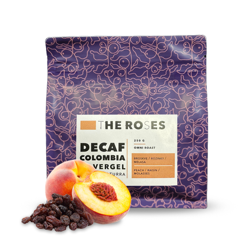 Specialty coffee The Roses Colombia EL VERGEL DECAF - decaffeinated