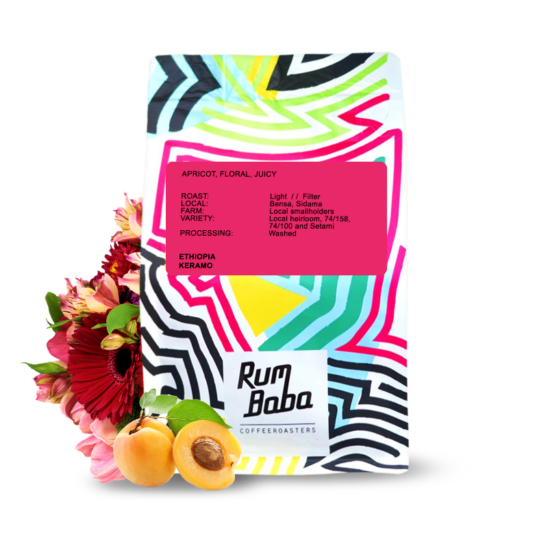 Specialty coffee Rum Baba Ethiopia KERAMO