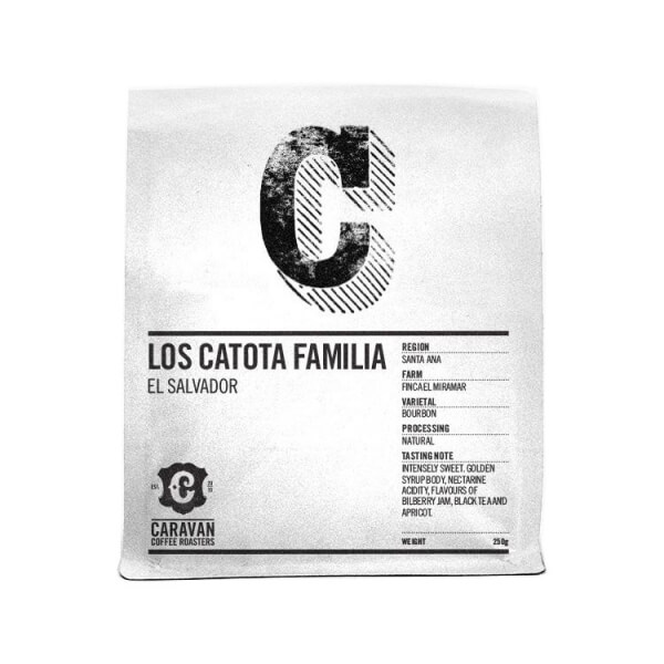 Specialty coffee Caravan Coffee Roasters EL Salvador LOS CATOTA