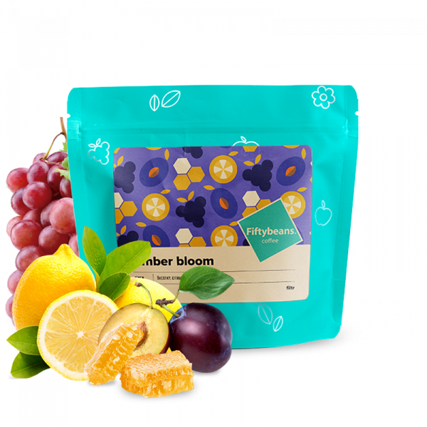 Specialty coffee Fiftybeans Yemen AMBER BLOOM - 150g