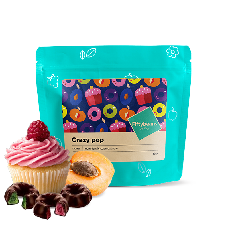 Specialty coffee Fiftybeans Colombia CRAZY POP