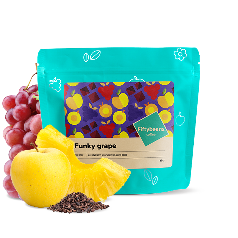 Specialty coffee Fiftybeans Colombia FUNKY GRAPE