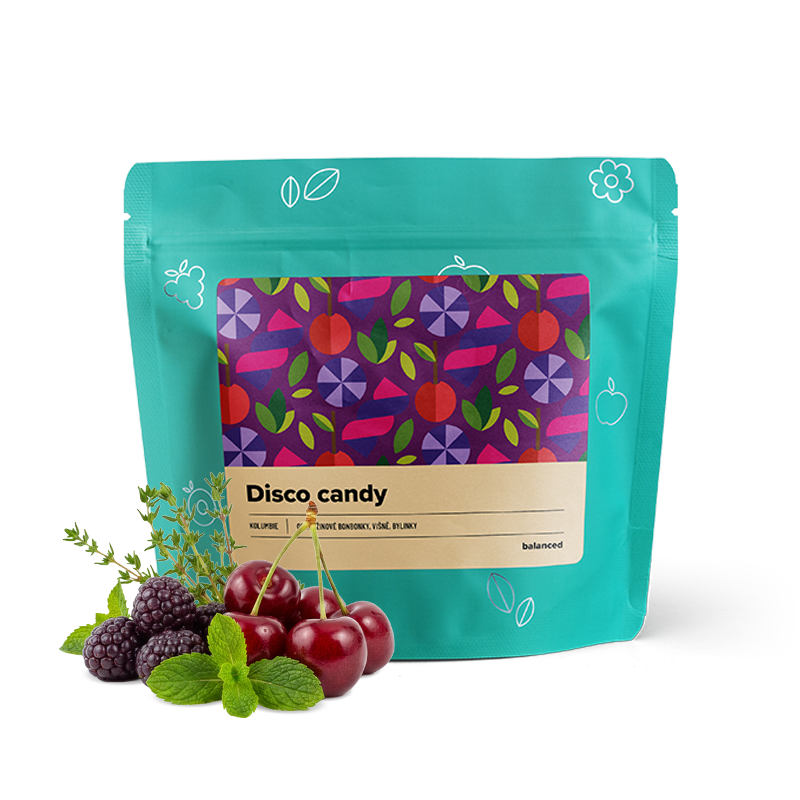 Specialty coffee Fiftybeans Kolumbie DISCO CANDY