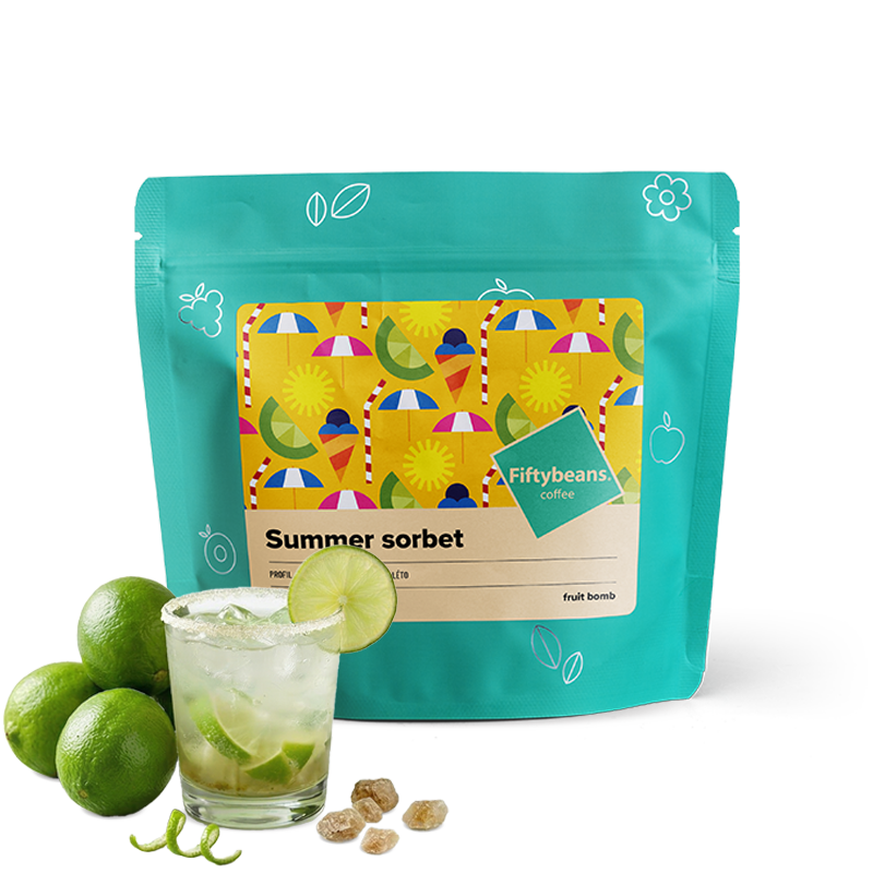 Specialty coffee Fiftybeans SUMMER SORBET - cold brew blend