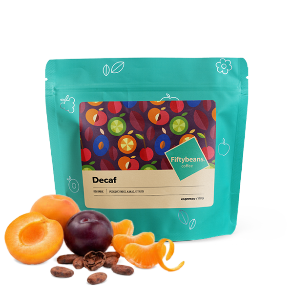 Specialty coffee Fiftybeans Colombia EL PLACER DECAF - decaffeinated
