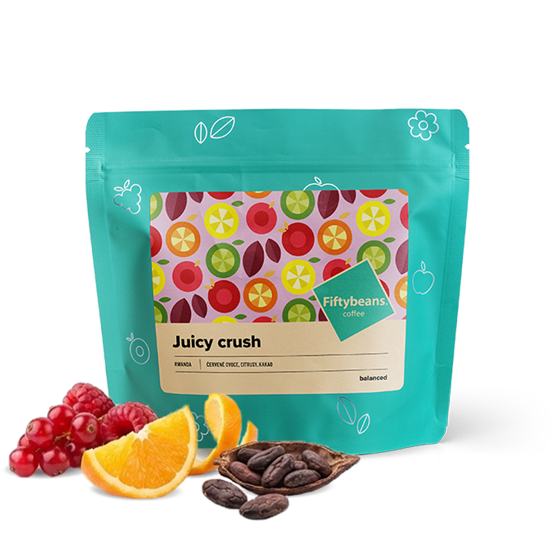Specialty coffee Fiftybeans Rwanda JUICY CRUSH