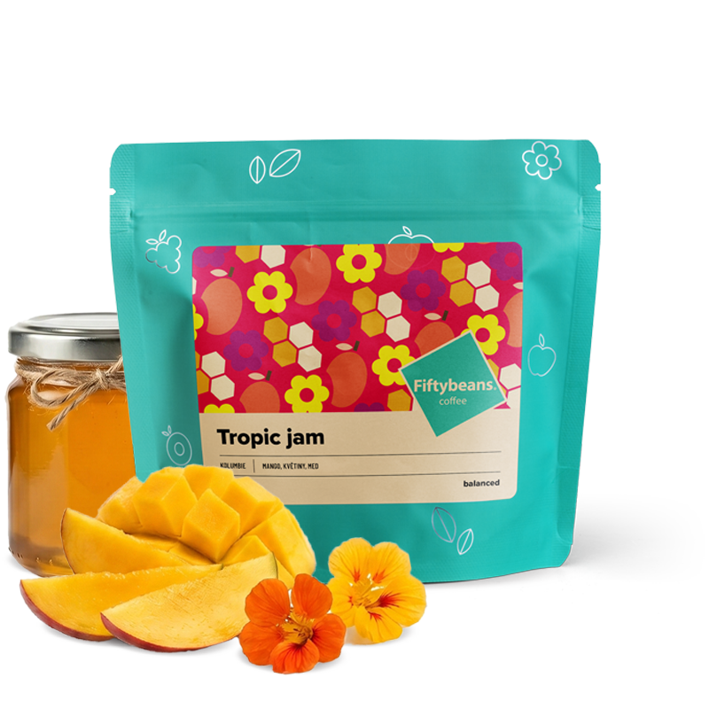 Specialty coffee Fiftybeans Colombia TROPIC JAM 