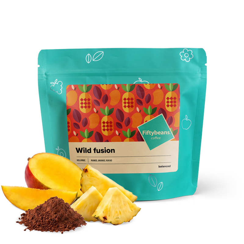 Specialty coffee Fiftybeans Colombia WILD FUSION