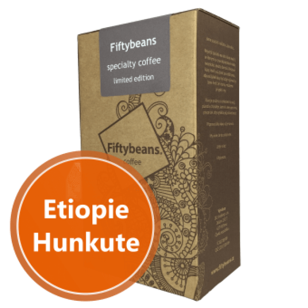 Specialty coffee Fiftybeans Etiopie Hunkute