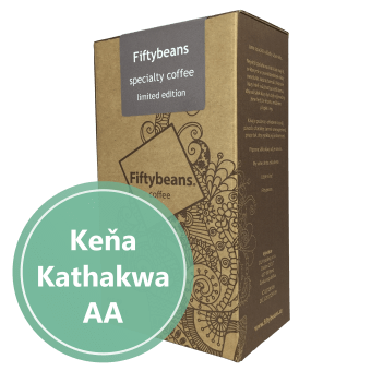 Specialty coffee Fiftybeans Keňa Kathakwa AA