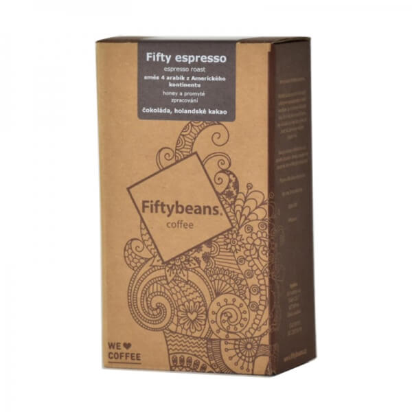 Specialty coffee Fiftybeans Fifty ESPRESSO