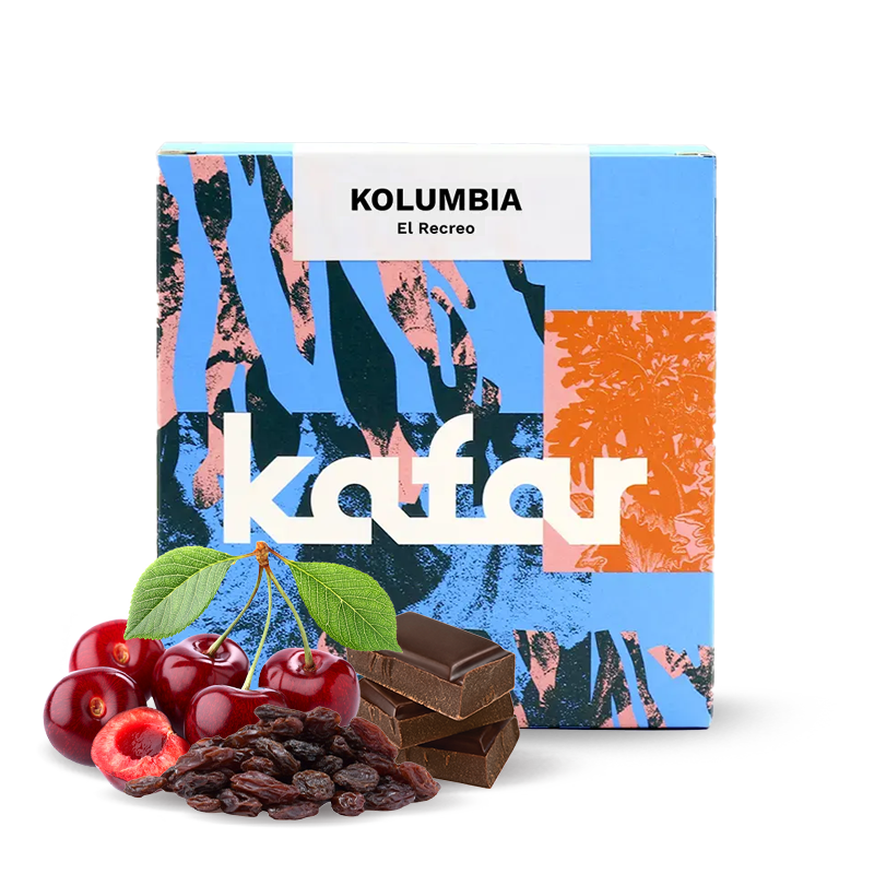 Specialty coffee Kafar Palarnia kawy Colombia EL RECREIO