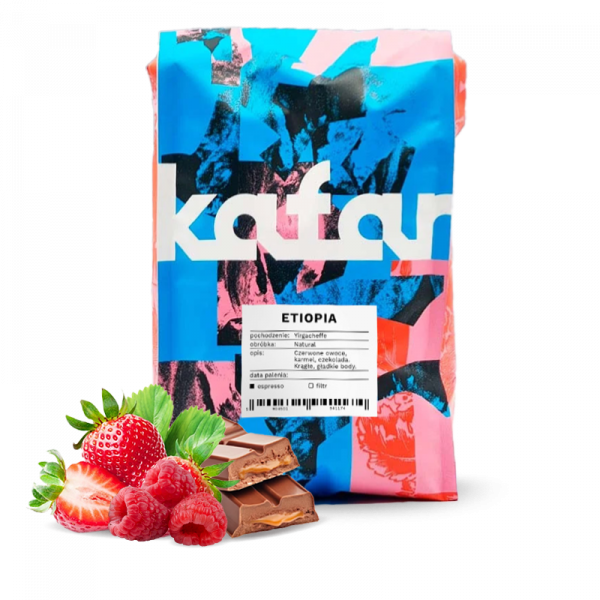 Specialty coffee Kafar Palarnia kawy Etiopie YIRGACHEFFE - 1000g