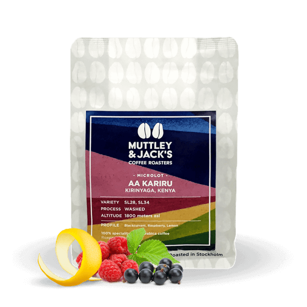 Specialty coffee Muttley & Jack's Kenya AA KARIRU