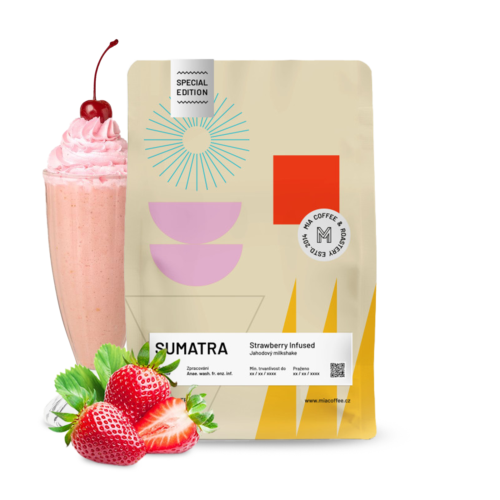 Specialty coffee Mia Coffee Roastery Indonesia SUMATRA TOBA - STRAWBERRY INFUSED