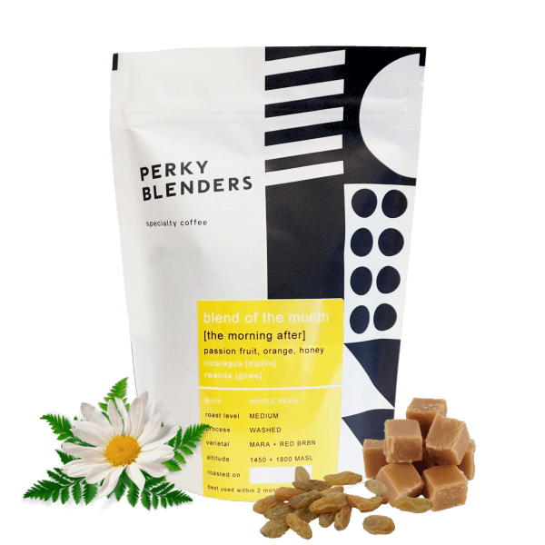 Specialty coffee Perky Blenders Rwanda Kolumbie FILTR BLEND 