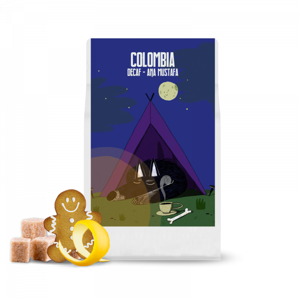Specialty coffee Jokes Aside Coffee Roasters Colombia ANA MUSTAFA - decaf - 1000g