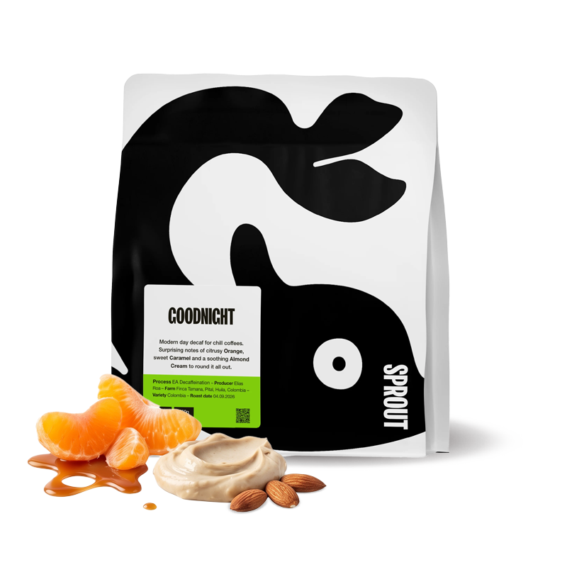 Specialty coffee Sprout Coffee Roasters Colombia GOODNIGHT – decaffeinated